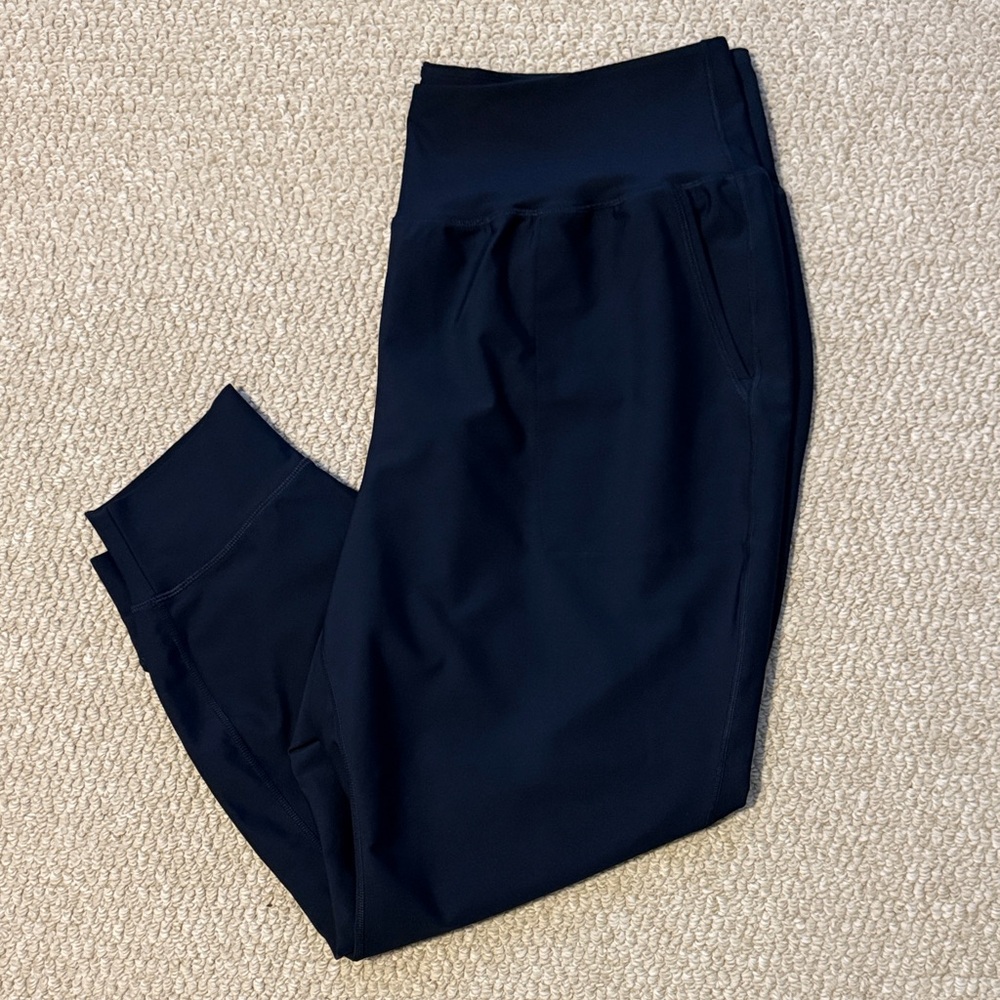 Old Navy Women's Navy High-Waisted Power Soft Pocket Joggers